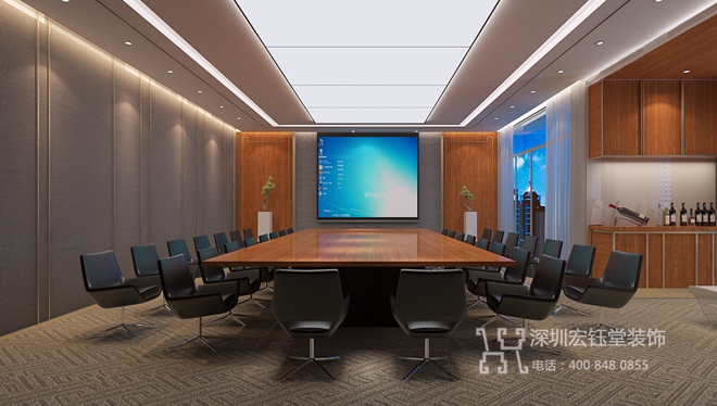 鄭州賽福爾醫療器械集團辦公室會議室裝修設計方案 鄭州賽福爾醫療器械集團辦公室會議室裝修設計方案