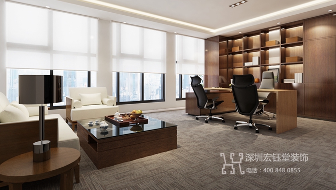 鄭州錦天城律師事務所董事長辦公室裝修設計方案 鄭州錦天城律師事務所董事長辦公室裝修設計方案