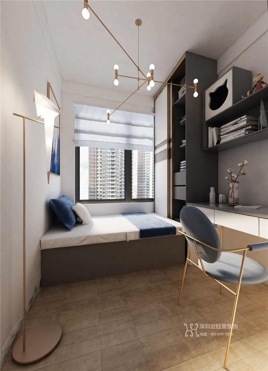 鄭州九龍國(guó)際樣板間裝修效果圖-88平B1戶型-多變空間效果圖 鄭州九龍國(guó)際樣板間裝修效果圖-88平B1戶型-多變空間效果圖