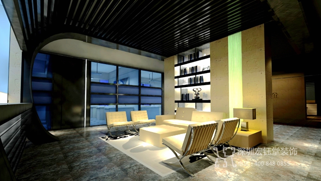 鄭州企業公園售樓部VIP簽約室裝修設計效果圖 鄭州企業公園售樓部VIP簽約室裝修設計效果圖