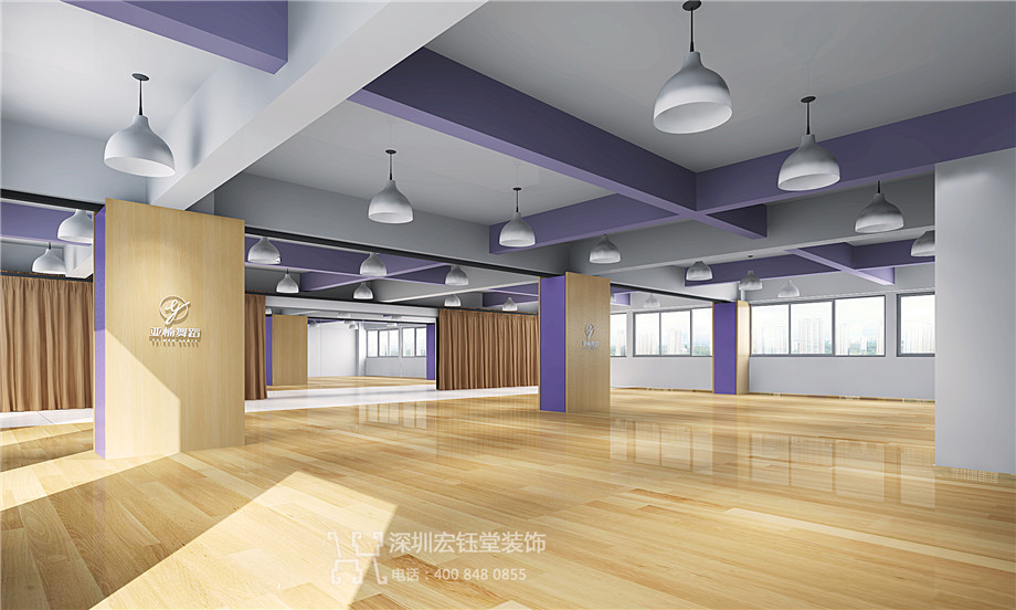 鄭州亞楠舞蹈藝術(shù)培訓(xùn)學(xué)校裝修設(shè)計效果圖-舞蹈教室效果圖 鄭州亞楠舞蹈藝術(shù)培訓(xùn)學(xué)校裝修設(shè)計效果圖-舞蹈教室效果圖