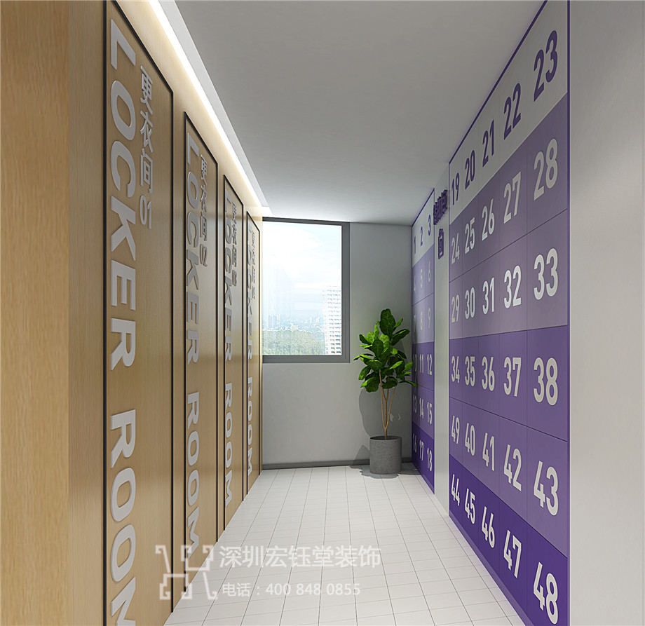 鄭州亞楠舞蹈藝術(shù)培訓(xùn)學(xué)校裝修設(shè)計方案-儲物柜效果圖 鄭州亞楠舞蹈藝術(shù)培訓(xùn)學(xué)校裝修設(shè)計方案-儲物柜效果圖