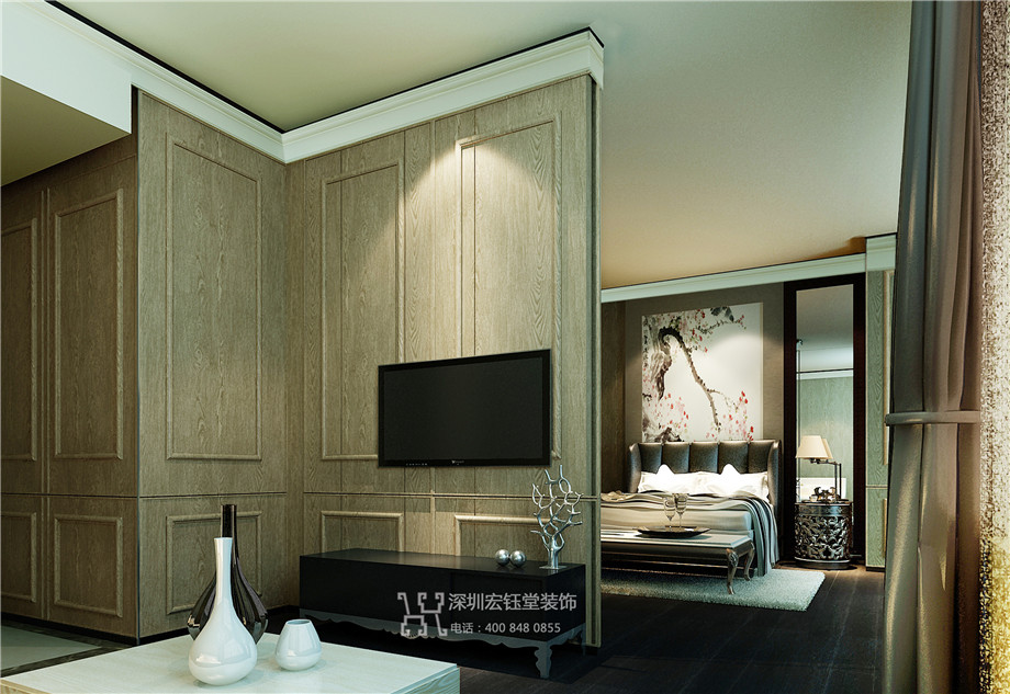 鄭州新浙商精品商務酒店套房裝修設計效果圖