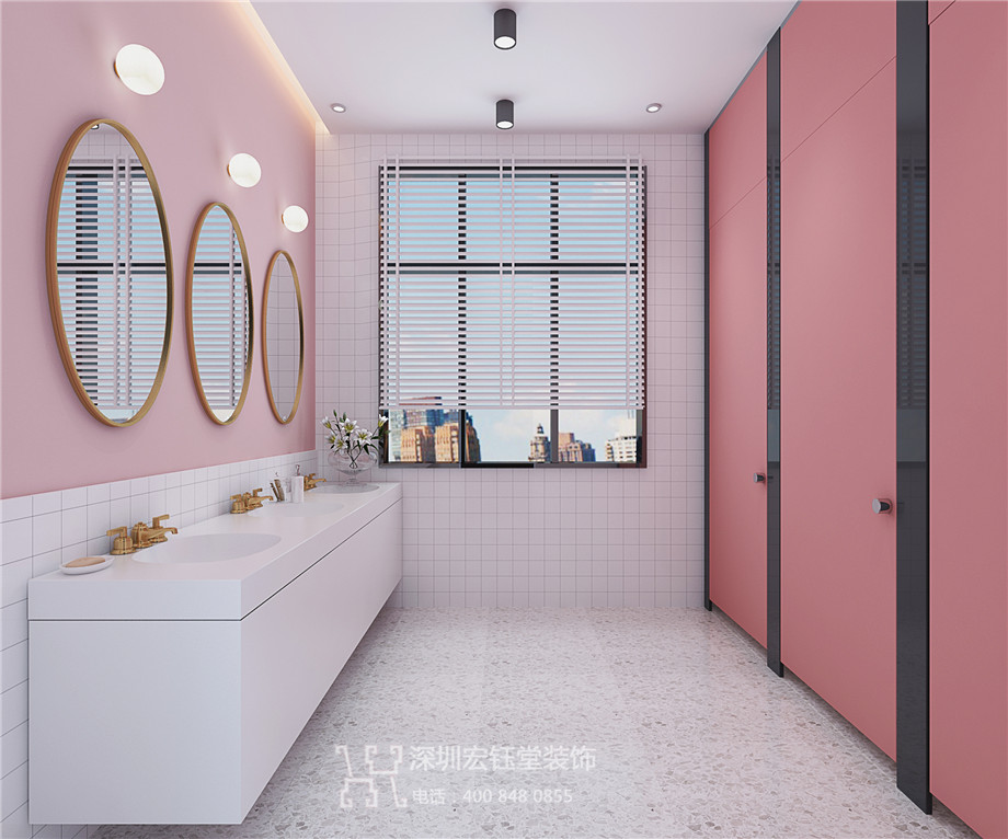 河南費拉蒙藝術培訓中心女衛裝修設計圖片 河南費拉蒙藝術培訓中心女衛裝修設計圖片