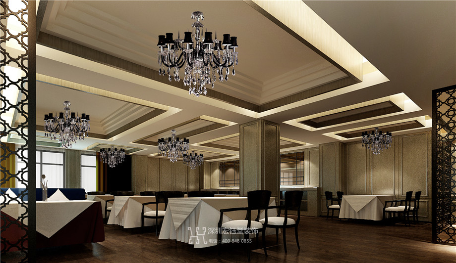 開封東方豪庭精品商務酒店餐廳裝修設計效果圖 開封東方豪庭精品商務酒店餐廳裝修設計效果圖
