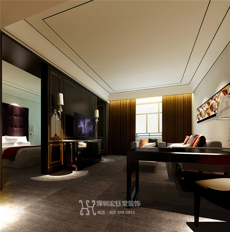開封東方豪庭精品商務酒店套房裝修設計效果圖 開封東方豪庭精品商務酒店套房裝修設計效果圖
