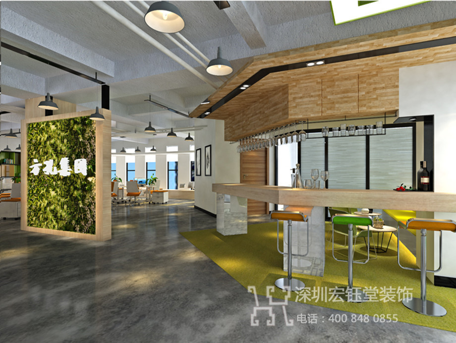 鄭州方孔實(shí)業(yè)有限公司辦公室裝修設(shè)計(jì)方案--水吧臺(tái)效果圖 鄭州方孔實(shí)業(yè)有限公司辦公室裝修設(shè)計(jì)方案--水吧臺(tái)效果圖