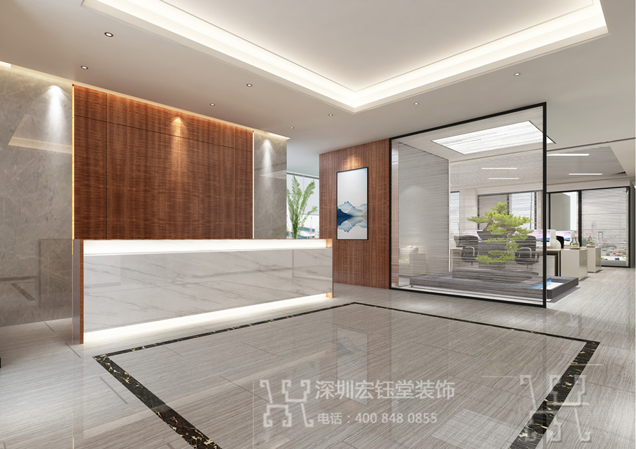 鄭州喜來(lái)樂(lè)醫(yī)療科技產(chǎn)業(yè)集團(tuán)辦公樓裝修設(shè)計(jì)效果圖-前廳接待效果圖 鄭州喜來(lái)樂(lè)醫(yī)療科技產(chǎn)業(yè)集團(tuán)辦公樓裝修設(shè)計(jì)效果圖-前廳接待效果圖
