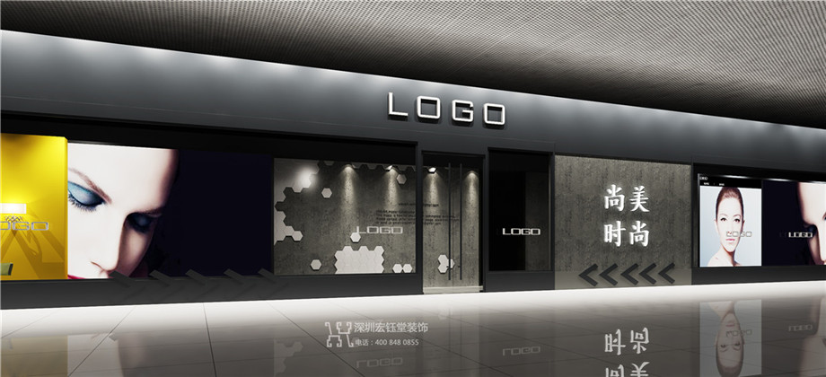 鄭州尚美時尚美發會所裝修設計案例