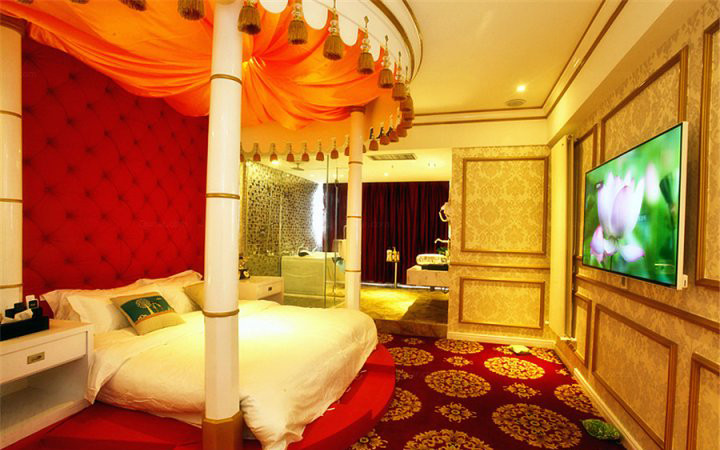 鄭州山楂樹連鎖情侶主題酒店客房裝修設計案例 鄭州山楂樹連鎖情侶主題酒店客房裝修設計案例