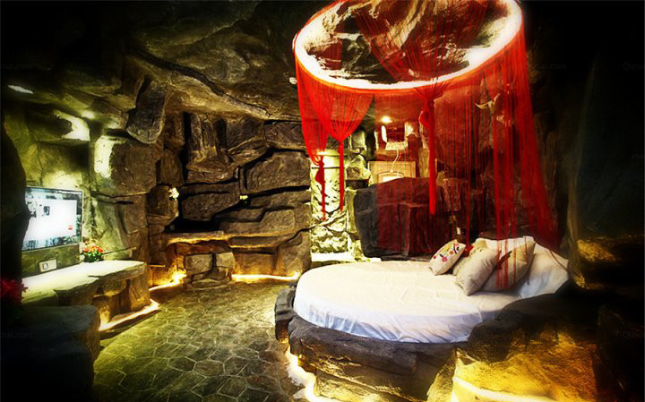 鄭州山楂樹連鎖情侶主題酒店客房裝修設計實景照片 鄭州山楂樹連鎖情侶主題酒店客房裝修設計實景照片