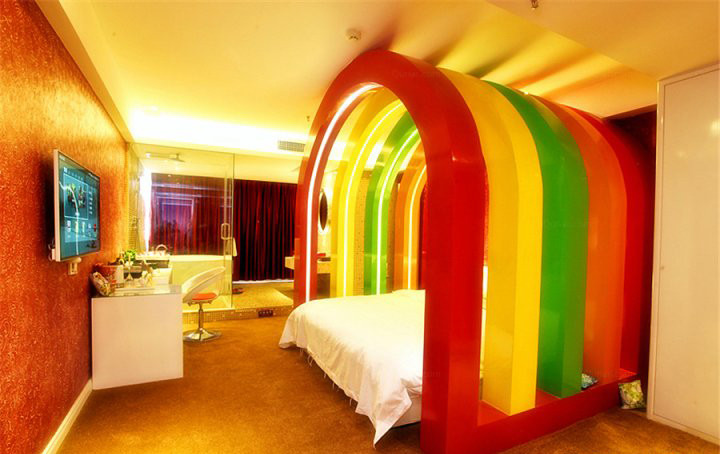 鄭州山楂樹連鎖情侶主題酒店客房裝修設計圖 鄭州山楂樹連鎖情侶主題酒店客房裝修設計圖