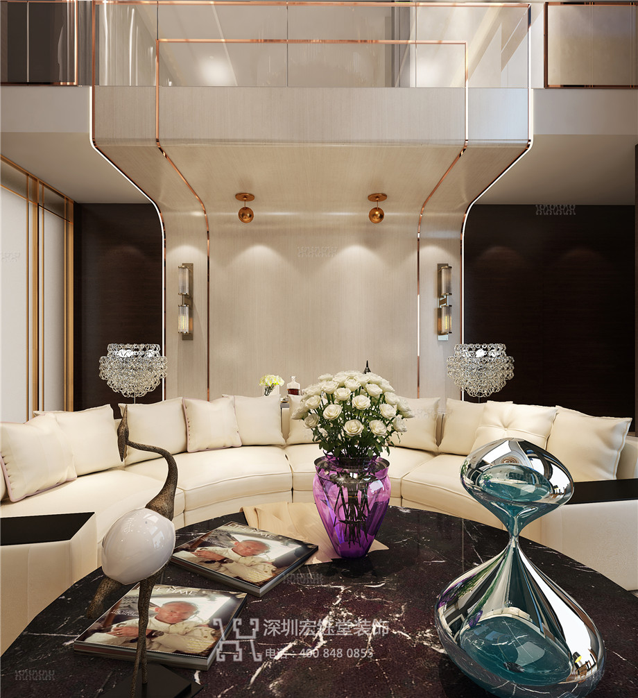 鄭州現(xiàn)代奢華風(fēng)鄒公館別墅裝修設(shè)計(jì)案例 鄭州現(xiàn)代奢華風(fēng)鄒公館別墅裝修設(shè)計(jì)案例