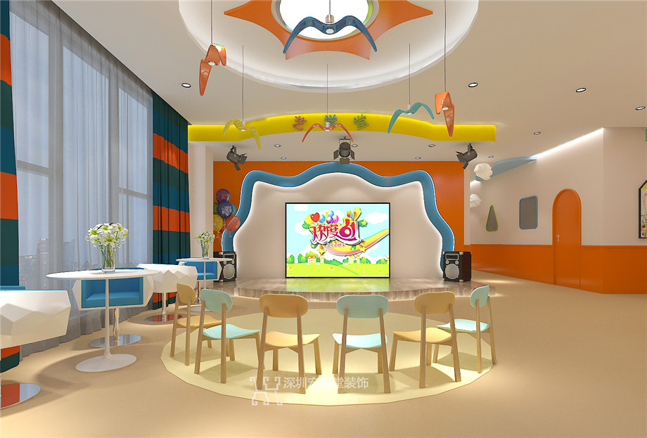 鄭州藝學堂藝術學校裝修設計案例 鄭州藝學堂藝術學校裝修設計案例