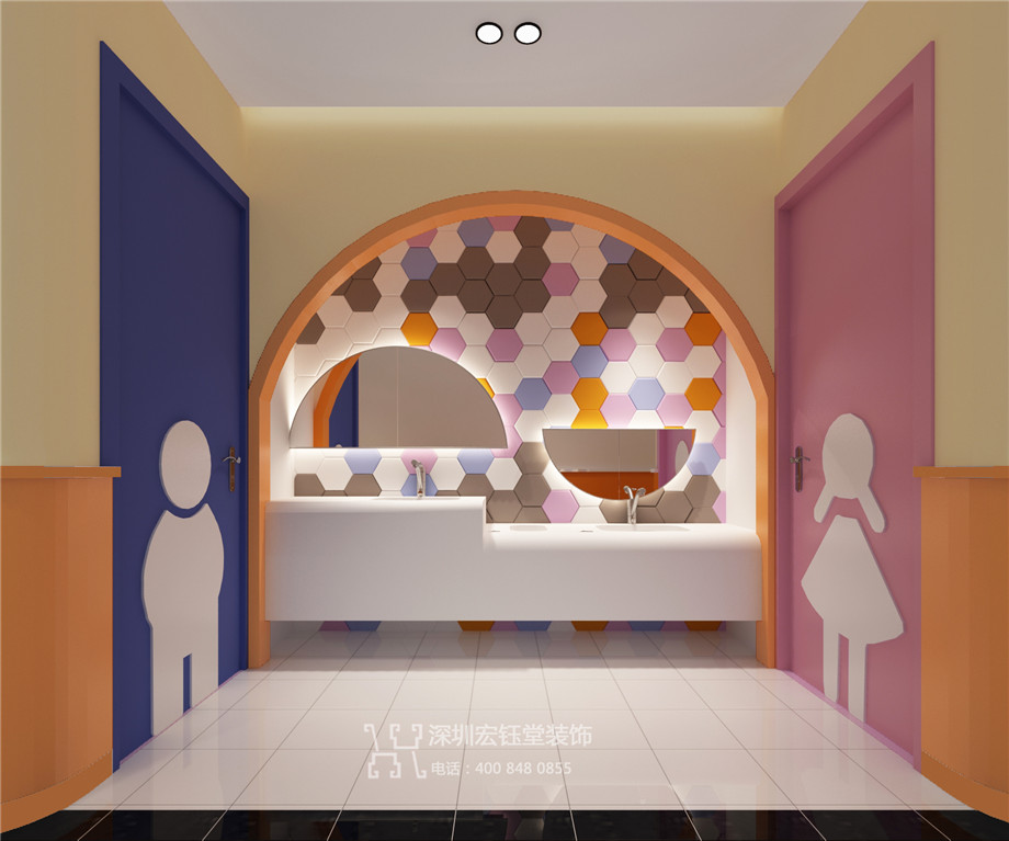 鄭州藝學堂藝術培訓學校衛生間設計方案 鄭州藝學堂藝術培訓學校衛生間設計方案