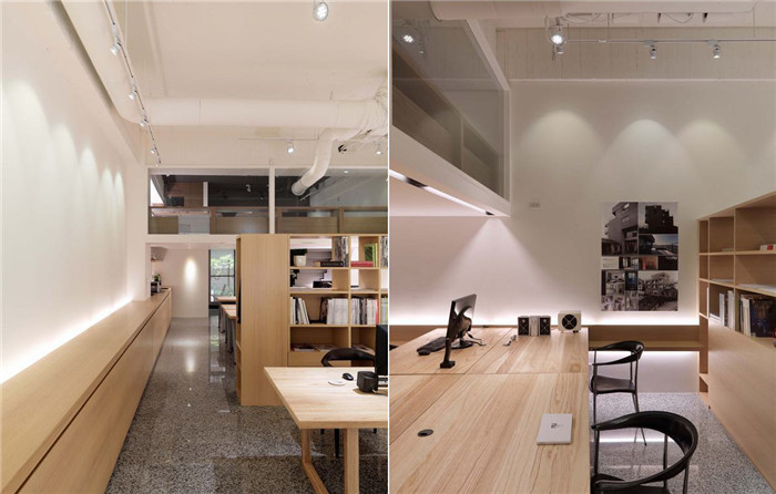 鄭州小型LOFT工作室裝修實景圖