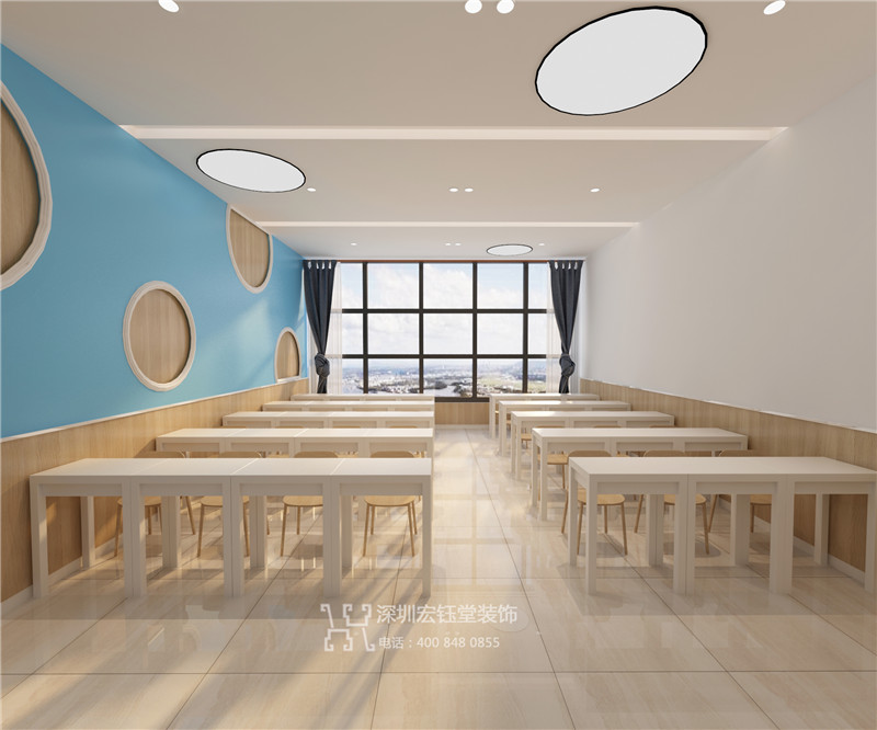 鄭州入學前教育機構教室裝修效果圖 鄭州入學前教育機構教室裝修效果圖