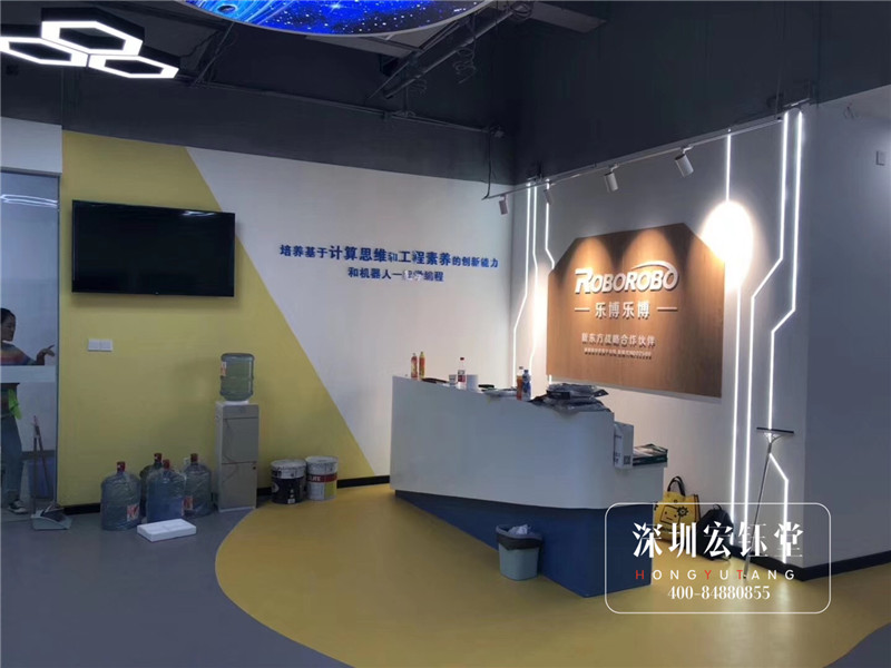 樂博樂博機(jī)器人鄭州童年時光店裝修效果圖 樂博樂博機(jī)器人鄭州童年時光店裝修效果圖