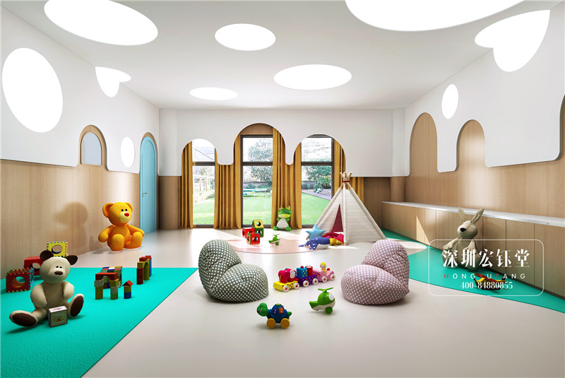 鄭州維貝尼連鎖早教教室裝修設計效果圖 鄭州維貝尼連鎖早教教室裝修設計效果圖