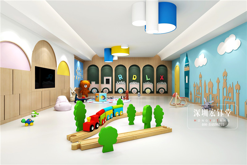 鄭州維貝尼連鎖早教教室裝修設計效果圖 鄭州維貝尼連鎖早教教室裝修設計效果圖