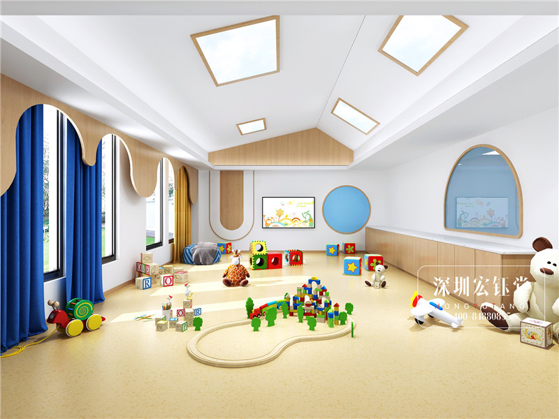 鄭州維貝尼連鎖早教教室裝修設計效果圖 鄭州維貝尼連鎖早教教室裝修設計效果圖