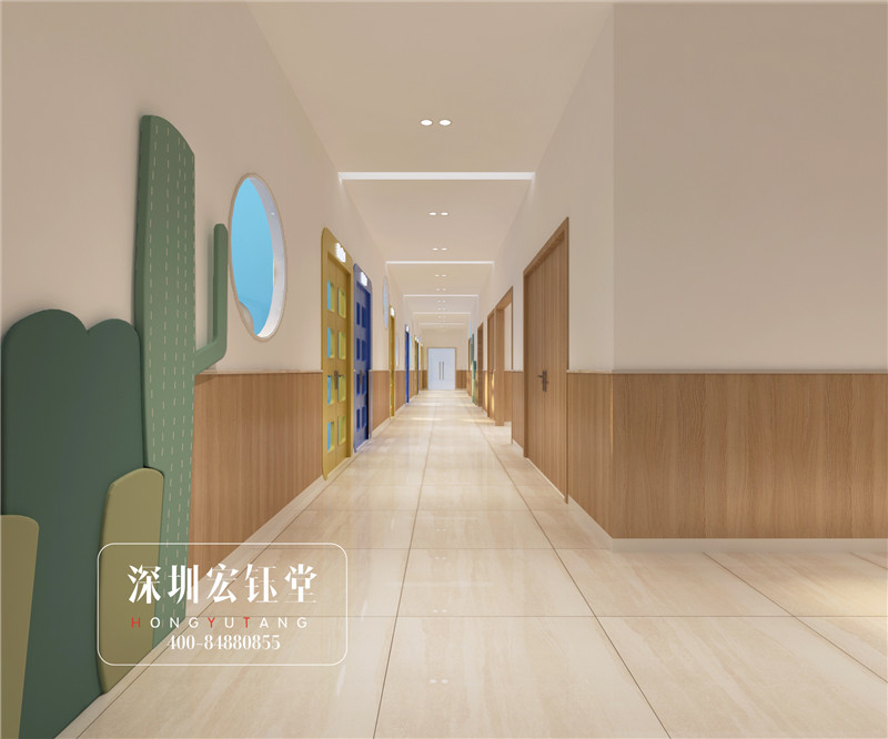 鄭州白沙星光貝迪幼兒園走廊裝修設計方案 鄭州白沙星光貝迪幼兒園走廊裝修設計方案