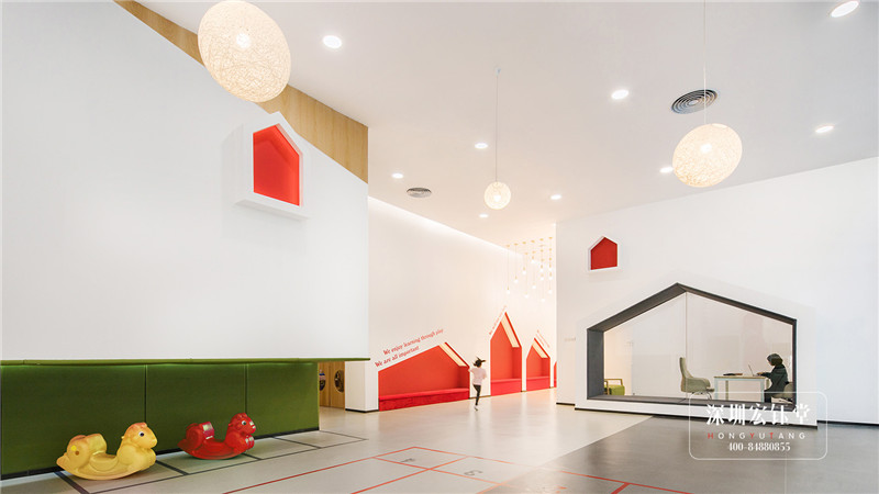 Windsor雙語幼兒園室內裝修設計實景圖