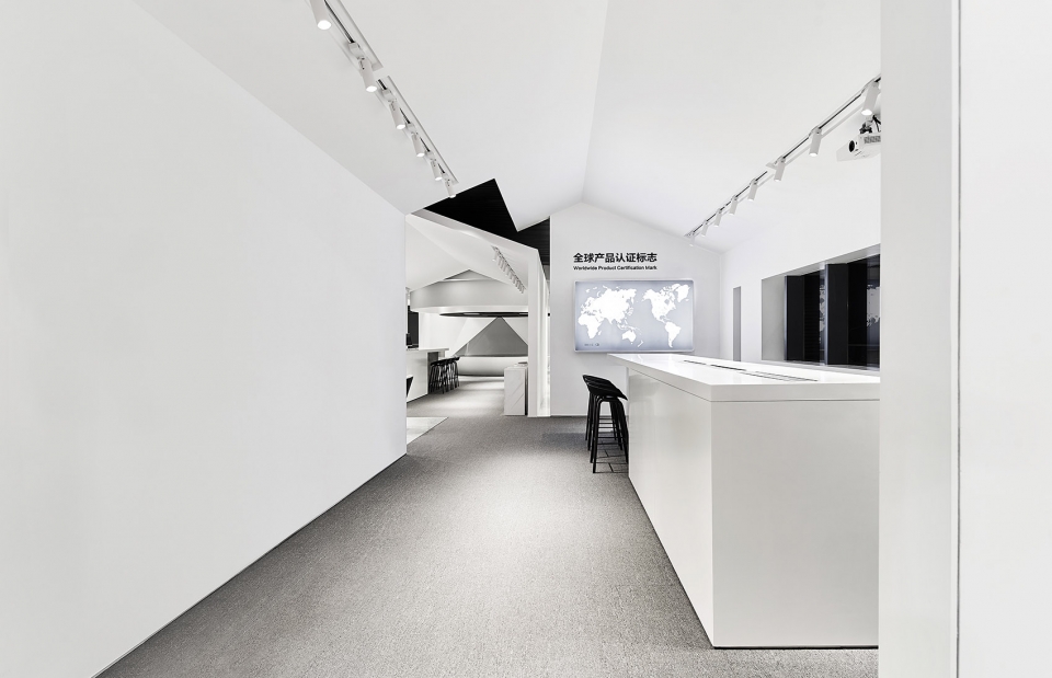 企業展廳裝修 展廳展示區