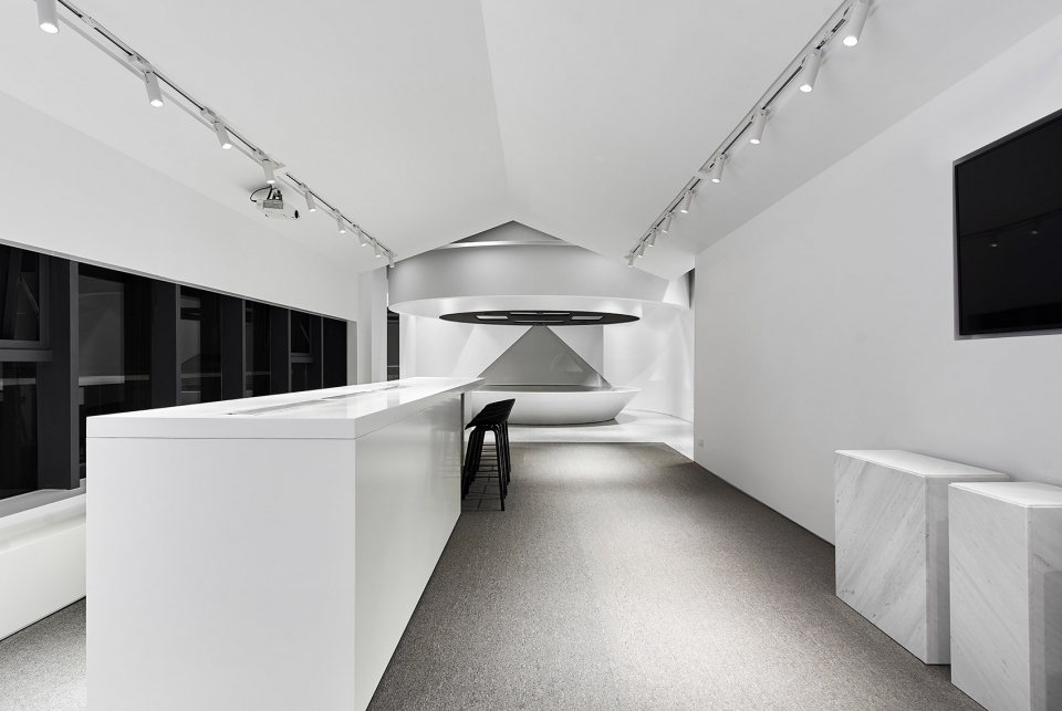 企業展廳裝修 展廳展示區