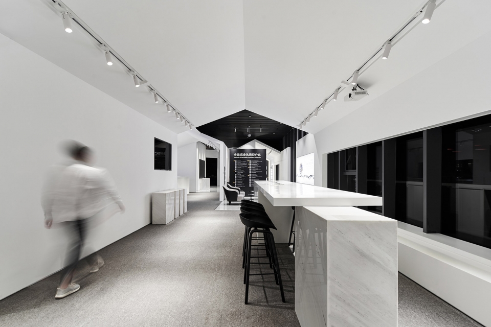 企業展廳裝修 展廳展示區