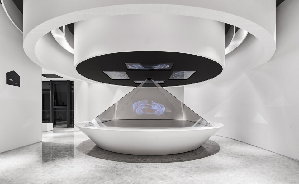 企業展廳裝修 展廳展示區