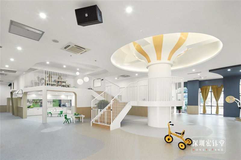 貝貝樹幼兒園大廳裝修設(shè)計(jì)方案