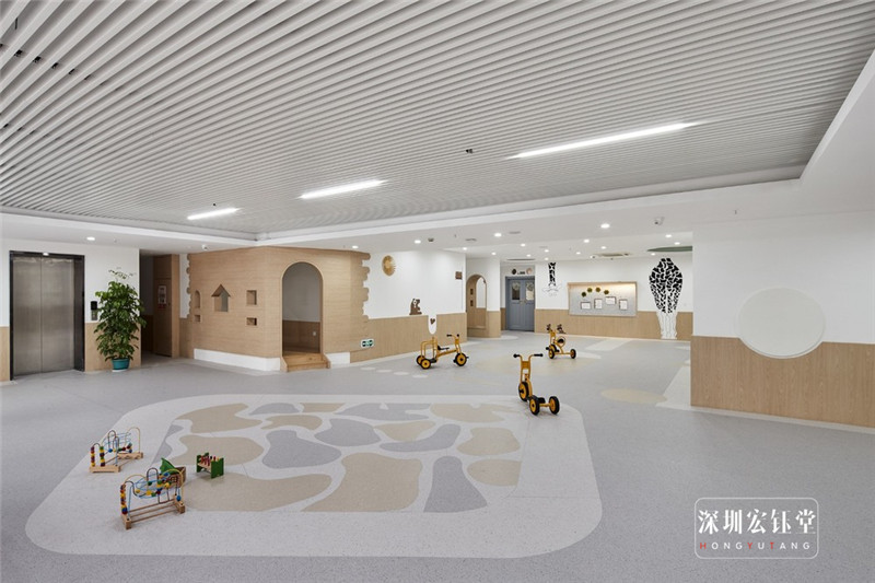 貝貝樹幼兒園游戲區(qū)裝修設(shè)計(jì)方案