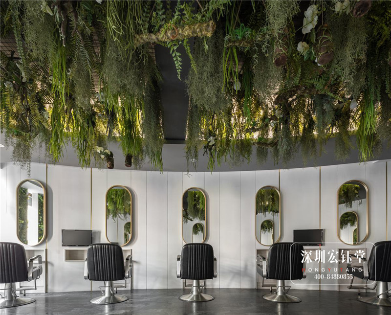 都市花園主題美發(fā)店裝修設(shè)計圖 都市花園主題美發(fā)店裝修設(shè)計圖