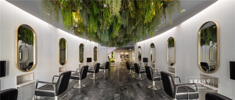 都市花園主題美發(fā)會所裝修設(shè)計圖 都市花園主題美發(fā)會所裝修設(shè)計圖