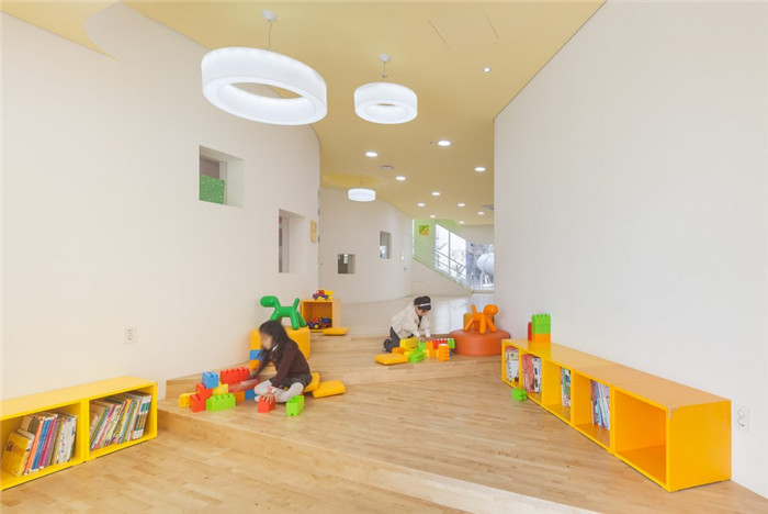 首爾花朵幼兒園游戲閱讀區裝修設計 首爾花朵幼兒園游戲閱讀區裝修設計