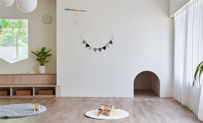 清新原木風你好親子早教托兒所裝修設計案例 清新原木風你好親子早教托兒所裝修設計案例