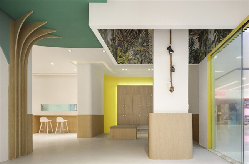 布丁兒童情商早教機構前臺裝修實景圖 布丁兒童情商早教機構前臺裝修實景圖