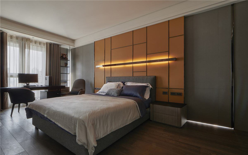 530平現代奢華別墅臥室設計圖