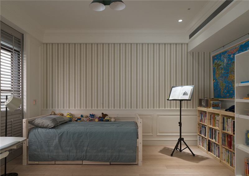 鄭州宏鈺堂專業(yè)別墅裝修公司-180平美式別墅大宅裝修實(shí)景圖