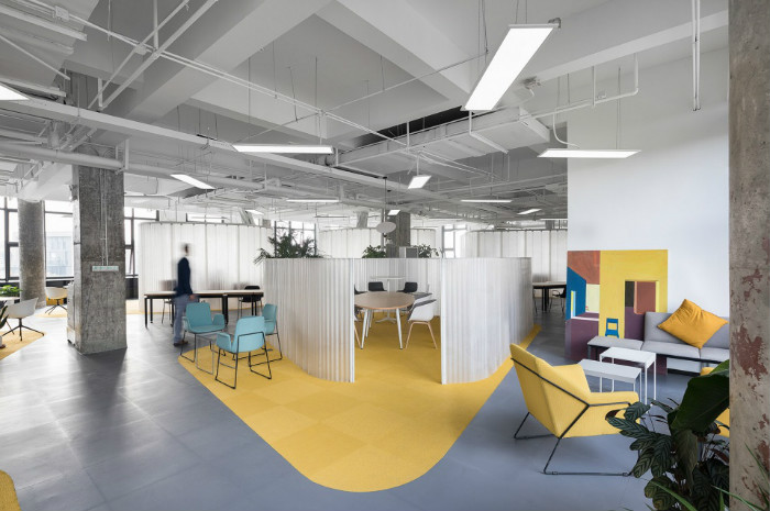 開放動態的X-workingspace創意辦公空間設計方案