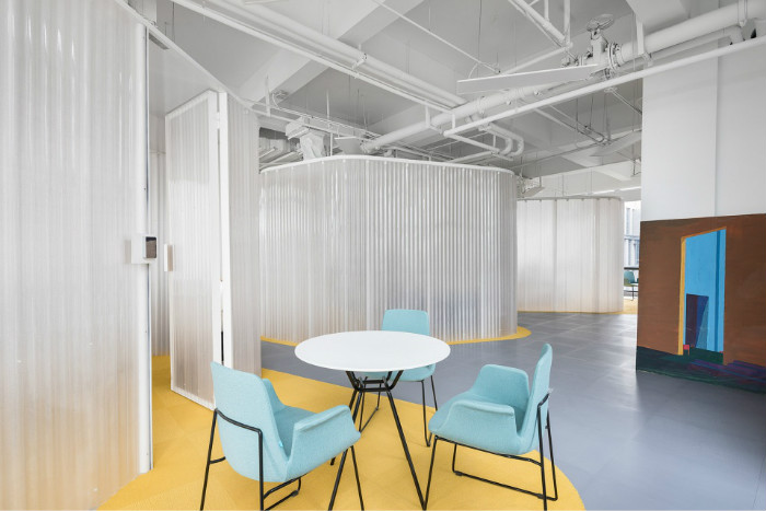 開放動態的X-workingspace創意辦公空間設計方案