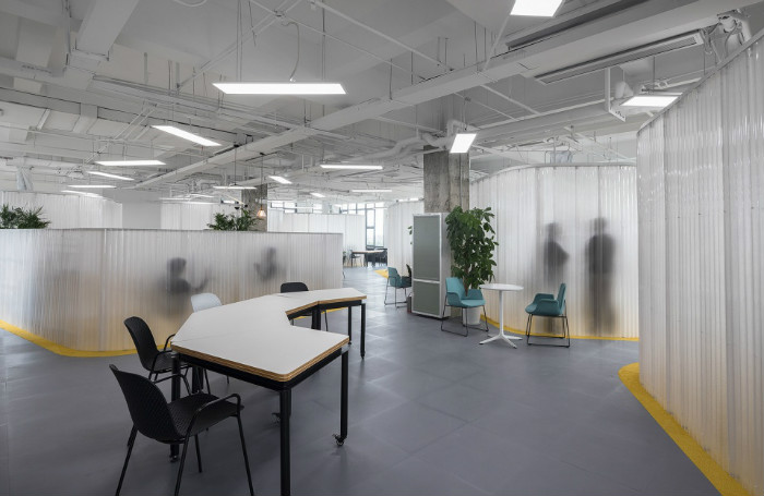 開放動態的X-workingspace創意辦公空間設計方案