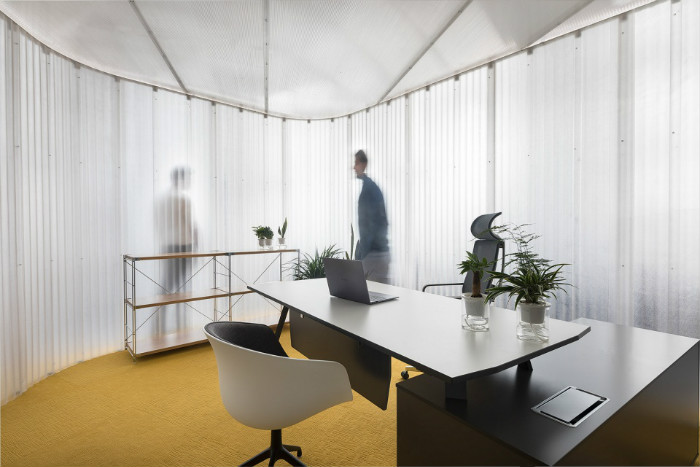 開放動態的X-workingspace創意辦公空間設計方案