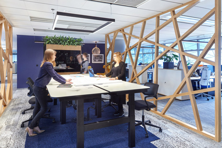 日式極簡風辦公室裝修設計圖