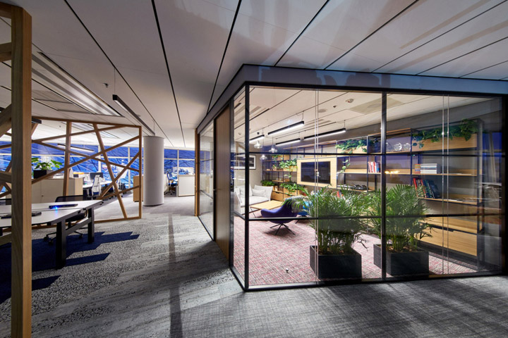 通透明亮的日式辦公室裝修設計方案