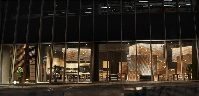 燃鍋日式火鍋店外觀設計圖