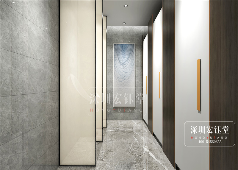 鄭州信安世紀走廊裝修