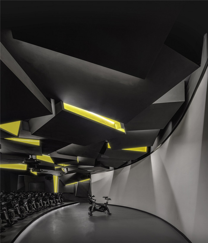 鄭州裝修公司宏鈺堂推薦先鋒創意健身房裝修設計圖 鄭州裝修公司宏鈺堂推薦先鋒創意健身房裝修設計圖