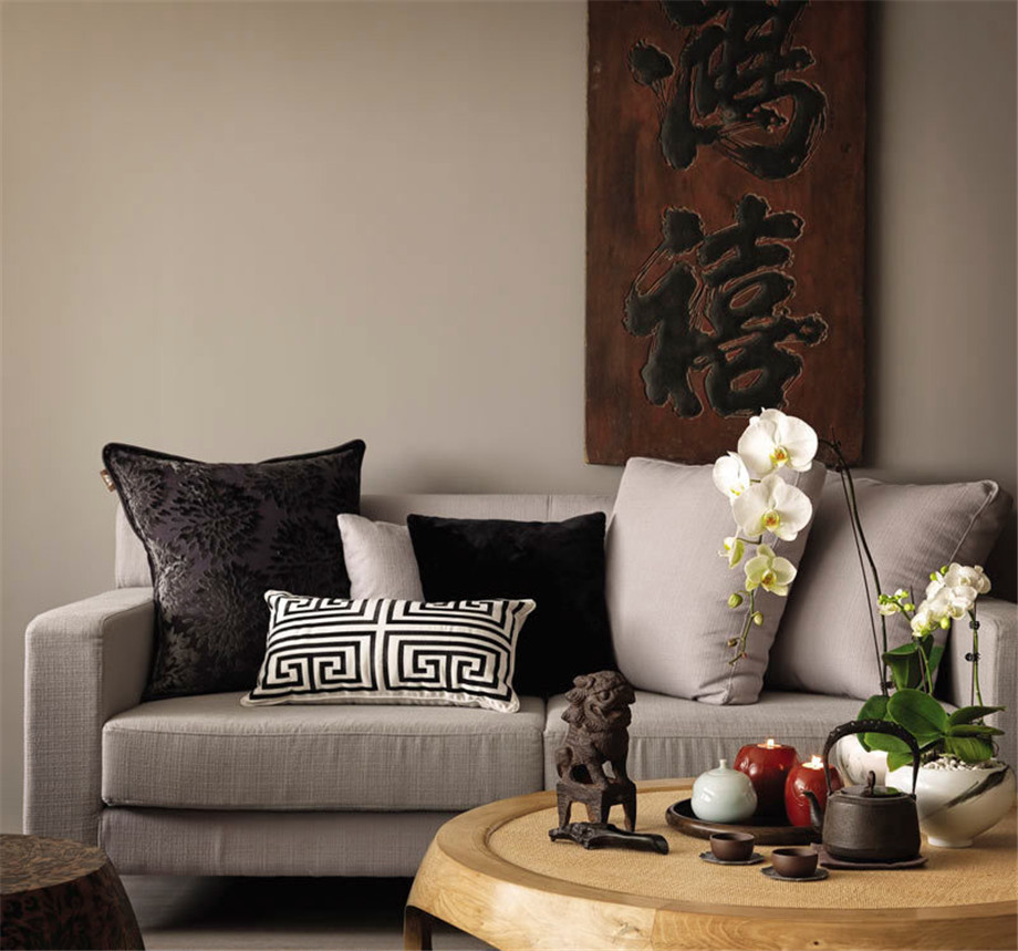 鄭州小型禪意新中式辦公室裝修設計實景圖